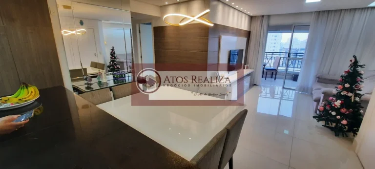 Imagem Vendo Oportunidade de Alto Padrão no Morumbi. Apartamento de 100M², 3 Dormitórios com planejados, sendo 1 Suíte, Sacada Gourmet envidraçada com Churrasqueira, Torre única com vista Livre panorâmica, 2 Vagas Fixa Cobertas, Piscina Semiolímpica, condomínio 