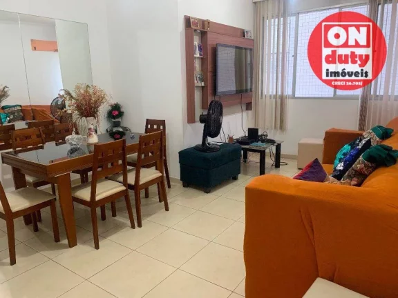 Imagem Apartamento com 2 dormitórios à venda, 100 m² - Embaré - Santos/SP