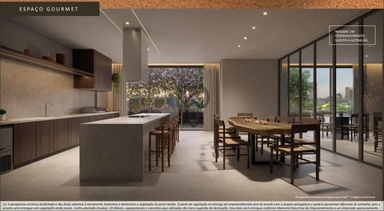 Imagem Apartamento Alto Padrão em Brooklin, com quadra de Tênis