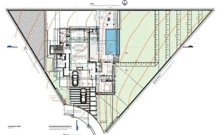 Imagem TERRENO DE 1038 M² - COND. VILLAGE MORRO ALTO - ACLIVE COM PLANTA APROVADA E POR DO SOL MAGNÍFICO - ITUPEVA