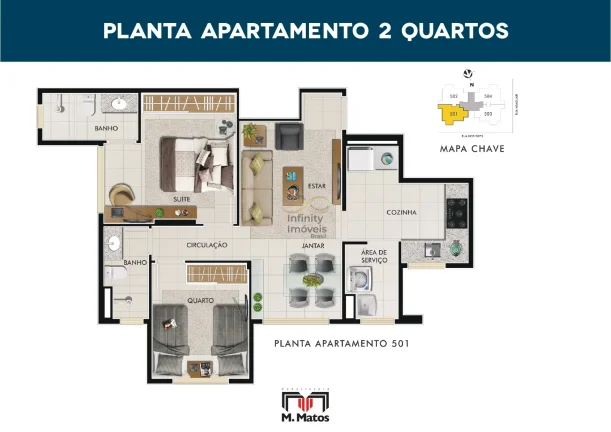 Imagem Apartamento à venda no bairro Barro Preto - Belo Horizonte/MG