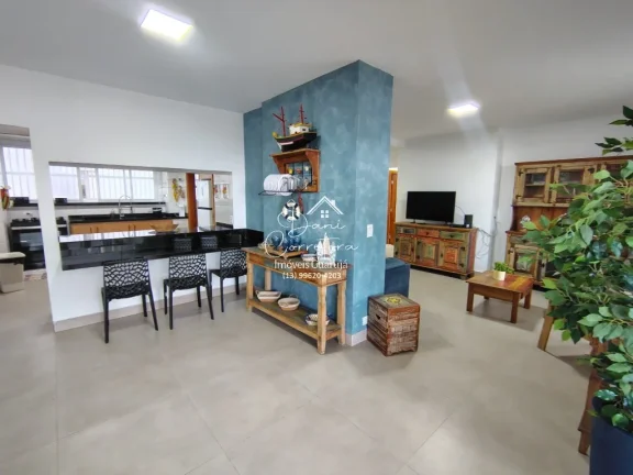 Imagem Lindo apartamento frente mar nas Pitangueiras, Guarujá-SP: 5 quartos, 4 suítes, 2 salas, 5 banheiros, 188m², 1 vaga. Venha conferir!