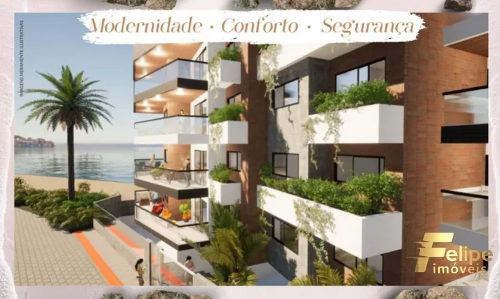 Imagem FRENTE A PRAIA DOS NAMORADOS EM IRIRI - Apartamento com TRÊS quartos com suíte.