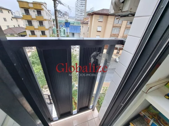 Imagem Apartamento à venda com 82m², 2 quartos, planejados, dependência, piscina por R$565.000,00 no Campo Grande em Santos