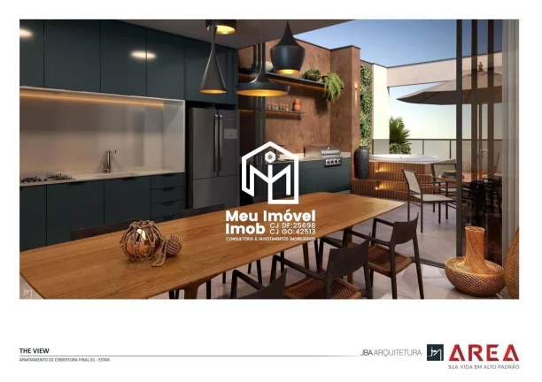 Imagem The View Águas Claras 3 Quartos 2 Suítes 1 Vaga 210m²