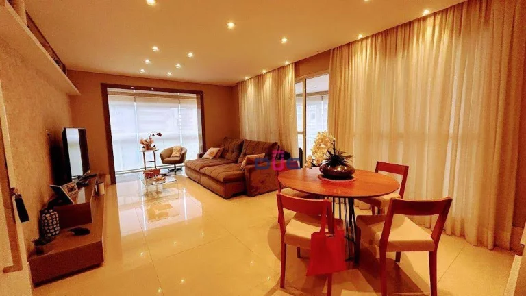 Imagem Apartamento com 4 dormitórios à venda, 189 m² por R$ 2.200.000,00 - Ponta da Praia - Santos/SP