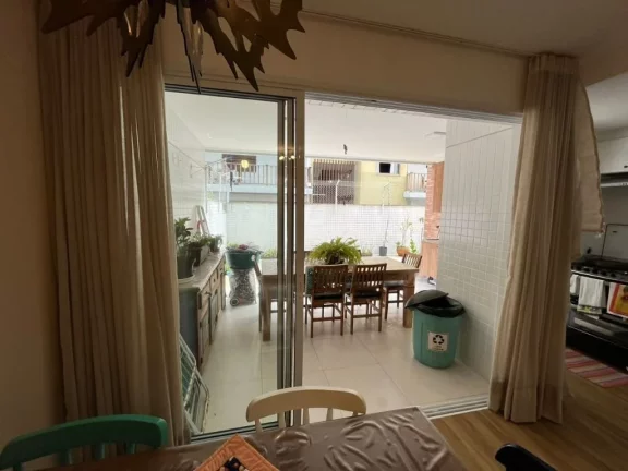 Imagem Apartamento com 3 dormitórios à venda, 105 m² - Tombo - Guarujá/SP