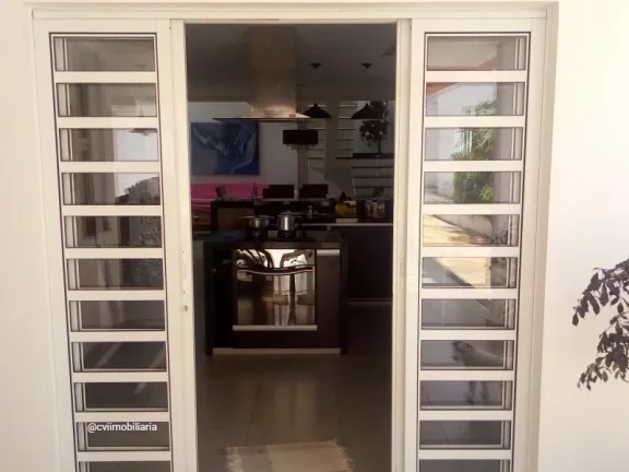 Imagem Casa moderna. 1o piso em conceito aberto, ampla sala, cozinha americana com ilha, lavabo, despensa, ...
