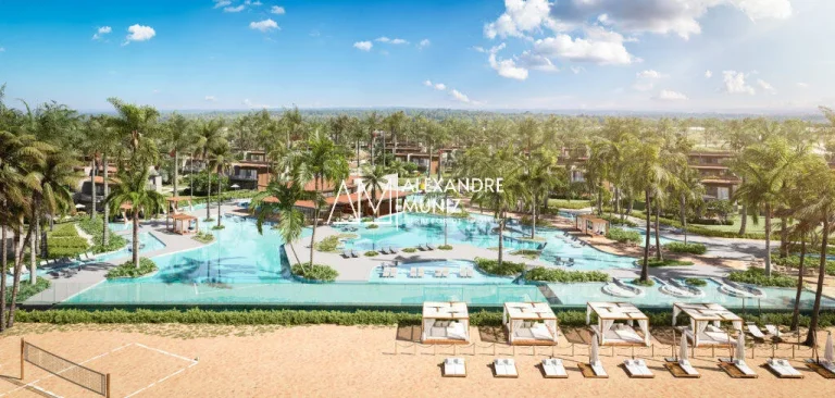 Imagem Ocean Garden Beach Houses Porto das Dunas, lançamento, condomínio de praia
