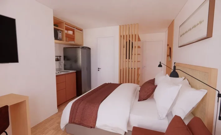 Imagem Apartamento com 1 Quarto à Venda, 42 m² em Brooklin Paulista - São Paulo
