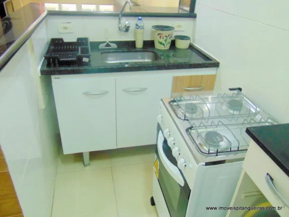 Imagem Apartamento à venda, 35 m² por R$ 310.000,00 - Pitangueiras - Guarujá/SP