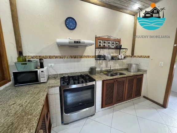 Imagem Casa em Juquehy para Alugar Anual Condomínio fechado com 4 suítes, 300m da praia, piscina coletiva, churrasqueira privativa | Juquehy Imobiliária