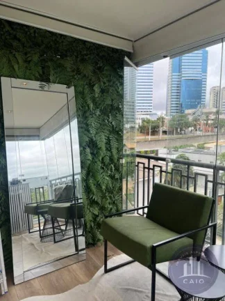 Imagem Oportunidade Aluguel Apartamento Mobiliado 79 m², 9.000/mês -Alphaville SP