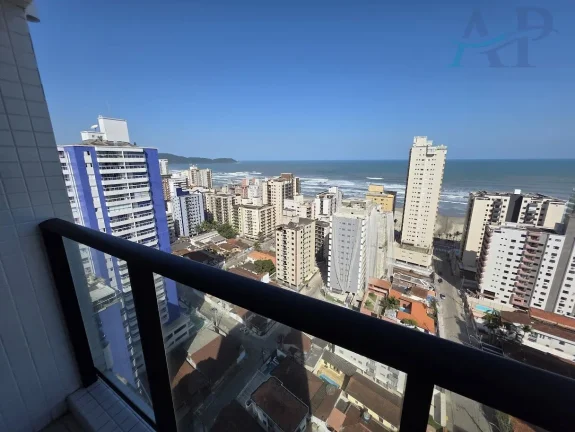 Imagem Apartamento em Praia Grande com 3 Dormitórios Vista Mar