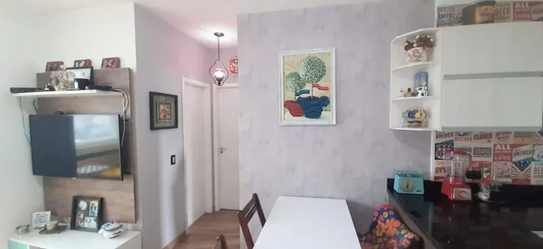 Imagem Apartamento 56 m² 2 Dormitórios Vista Livre e 2 Vagas de Garagens