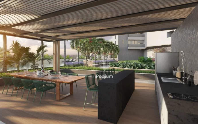 Imagem Apartamento com varanda/sacada localizado no Jardim Luna.-