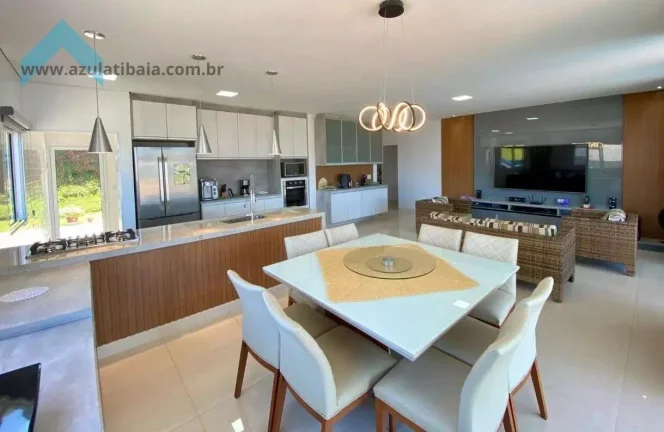 Imagem Casa em Condomínio para Venda em Atibaia, Guaxinduva, 5 dormitórios, 5 suítes, 7 banheiros, 6 vagas