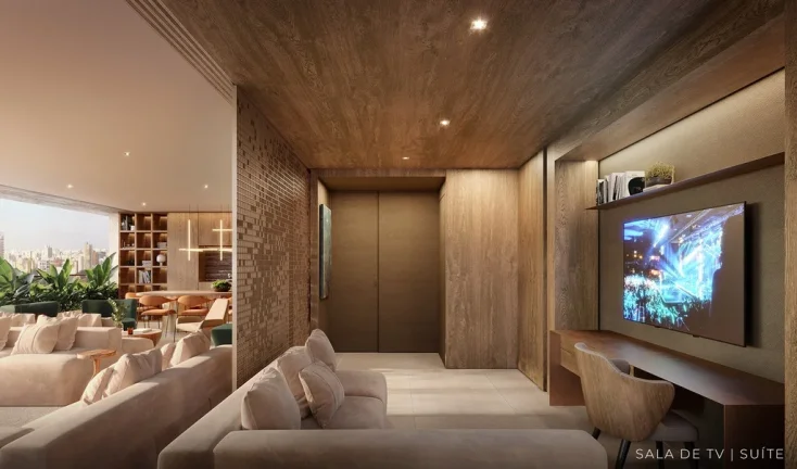 Imagem Apartamentos de 3 a 5 suítes, de 171m² a 350m², com arquitetura internacional assinada por Aflalo...