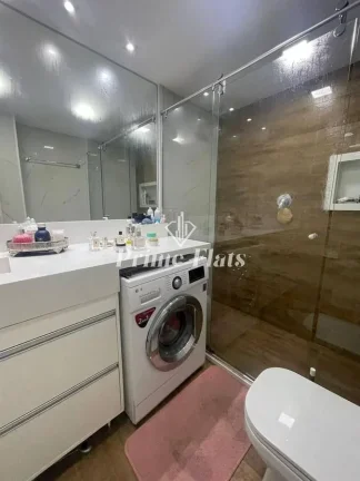 Imagem Flat disponível para locação no Ninety Hotel, com 33m², 1 dormitório e 1 vaga