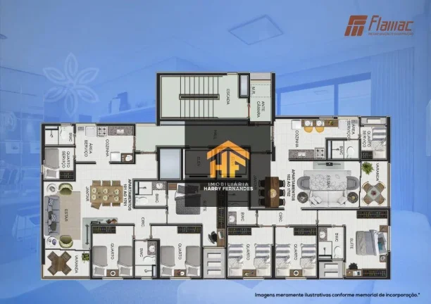 Imagem Apartamentos com 03 quartos à venda, localizado em Casa Forte, Recife - Pernambuco.