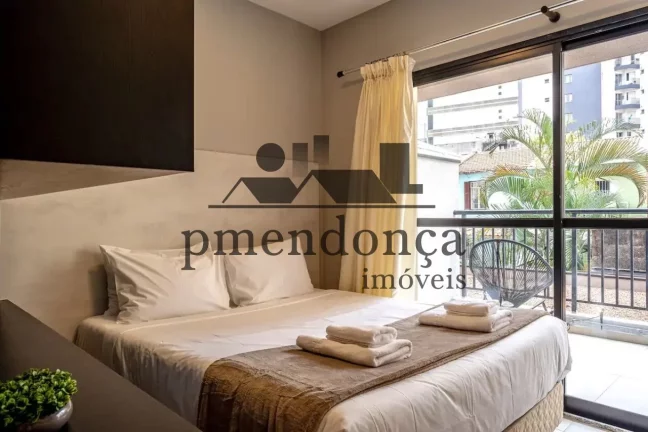 Imagem Studio Mobiliado, proximo metro, shopping, 1 domrt, 1 vagassTUDO M