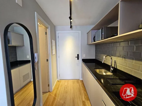 Imagem Studio com 1 dormitório para alugar, 24 m² - Auxiliadora - Porto Alegre/RS