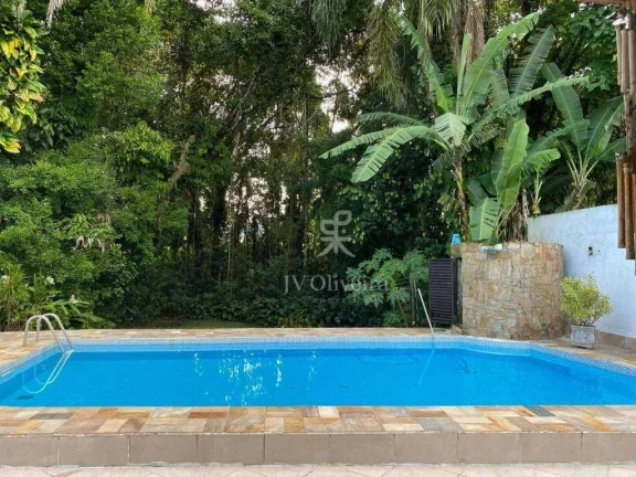 Imagem Casa com 4 dormitórios, 240 m² - venda por R$ 3.500.000,00 ou aluguel por R$ 15.464,46/mês - Riviera de São Lourenço - Bertioga/SP