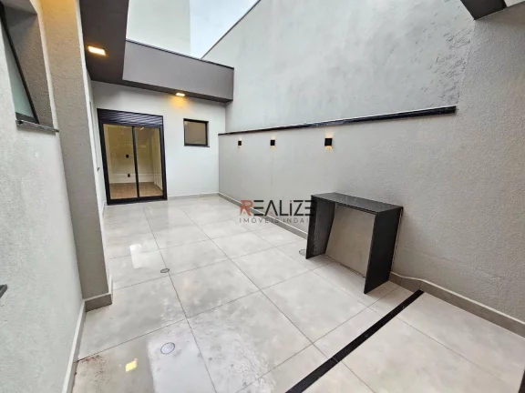 Imagem Casa moderna com 3 suítes à venda, 140 m² por R$ 1.200.000 - Condomínio Park Gran Reserve - Indaiatuba/SP