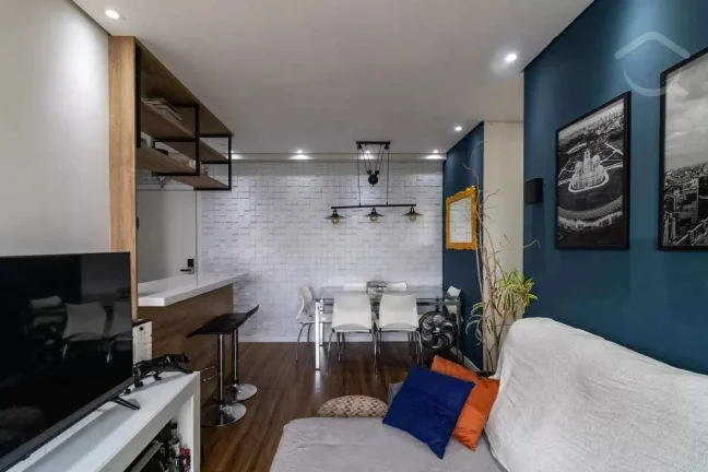 Imagem Apartamento com 62 m2, 2 dormitórios (1 suíte) e 1 vaga à venda na Barra Funda, São Paulo