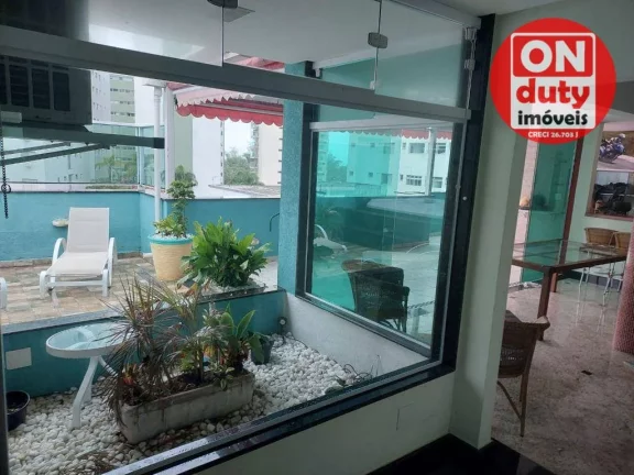 Imagem Cobertura com 2 dormitórios à venda, 160 m² por R$ 1.000.000,00 - Jardim Las Palmas - Guarujá/SP