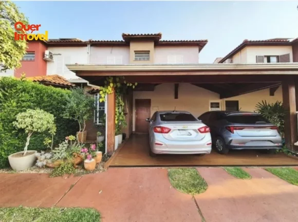Imagem Casa em condomínio no Parque dos Lagos em Ribeirão Preto-SP! 3 quartos, suite, sala, 3 banheiros, 2 vagas, 160m².