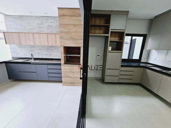 Imagem Casa moderna com 3 suítes à venda, 162 m² por R$ 1.450.000 - Condomínio Jardins Di Roma - Indaiatuba/SP