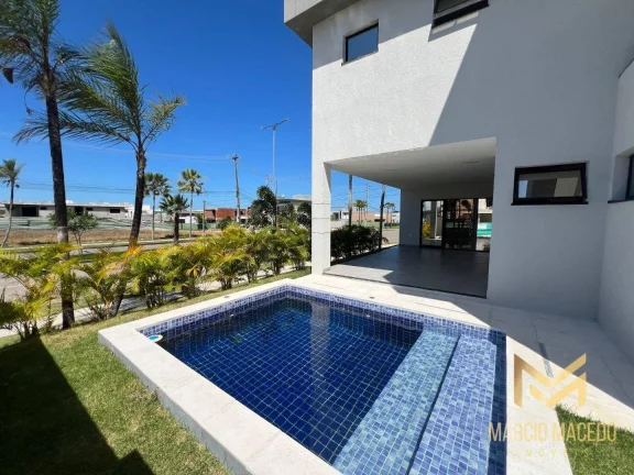 Imagem Casa com 4 suítes à venda, 338 m² por R$ 1.990.000 - Cidade Alpha - Eusébio/CE