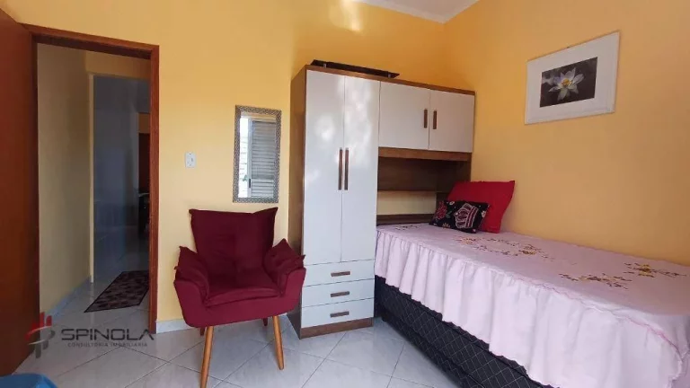 Imagem Apartamento com 1 dormitório à venda, 36 m² por R$ 235.000,00 - Mirim - Praia Grande/SP