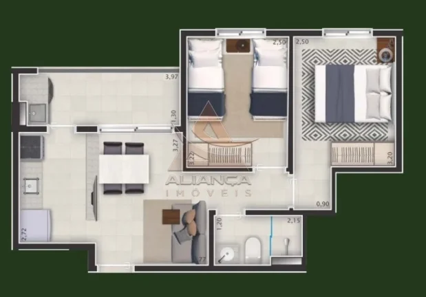 Imagem Apartamento - Ribeirão Preto - Vila Virgínia