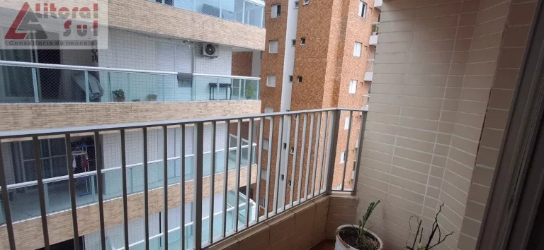 Imagem Apartamento à venda em Praia Grande-SP, Tupi: 2 quartos, 1 suíte, 1 sala, 2 banheiros, 1 vaga, 79m². Confira já!