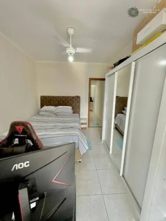 Imagem Apartamento com 1 dormitório à venda, 57 m² por R$ 349.000 - Vila Guilhermina - Praia Grande/SP