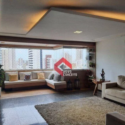 Imagem Apartamento com 4 dormitórios à venda, 159 m² por R$ 865.000,00 - Meireles - Fortaleza/CE