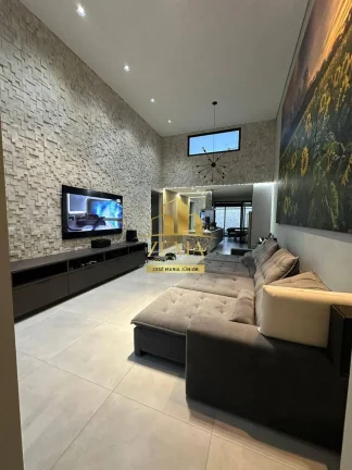 Imagem Casa Térrea em condomínio, 290m2, Mobiliada, 03 suites, Piscina, Gourmet