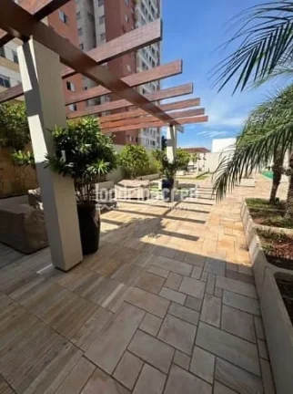 Imagem Apartamento mobiliado para locação no Cosmopolitan Residence, andar alto, sol da manhã, 3 quartos (1 suíte), sacada gourmet e 2 vagas na Gleba Palhano