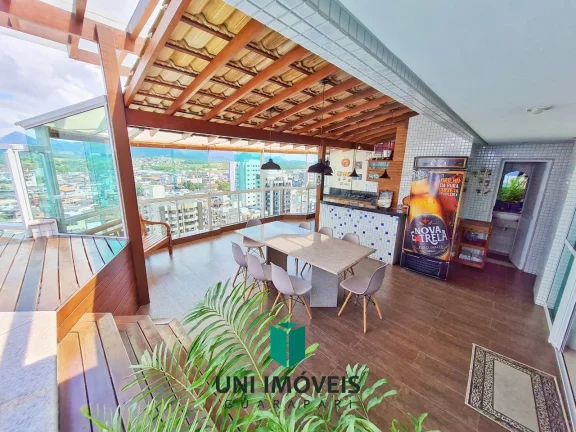 Imagem Linda cobertura linear com 3 suítes e lazer completo a venda na Praia do Morro - Guarapari