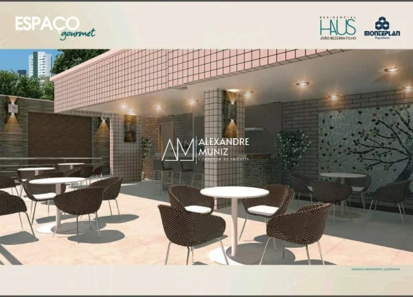Imagem Residencial Haus João Bezerra Filho - Apartamento à venda, Aldeota.