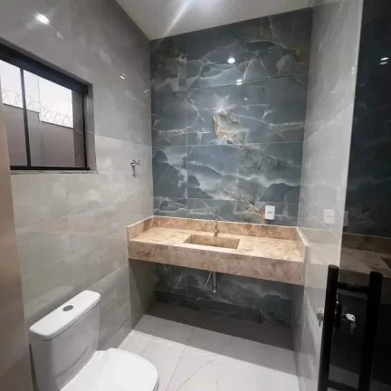 Imagem Casa 3 Quartos Sendo 2 Suites Sozinha No Lote Em Senador Canedo