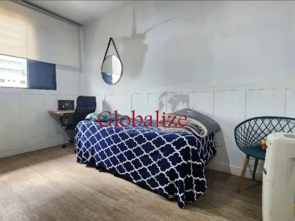 Imagem Locação no Gonzaga Apartamento 2 dormitórios Modernizado e Mobiliado por Apenas R$ 3.200 o Pacote!