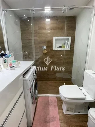 Imagem Flat disponível para locação no Ninety Hotel, com 33m², 1 dormitório e 1 vaga