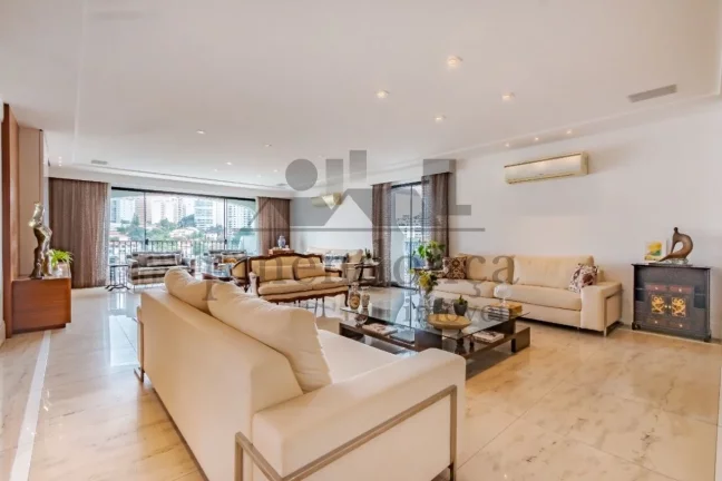 Imagem Higienopolis, apartamento 4 suistes, 4 vagas, mobiliado.