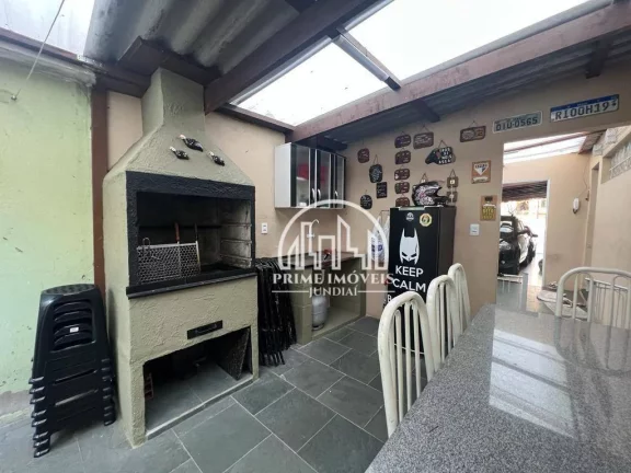 Imagem Casa com 3 dormitórios à venda, 120 m² por R$ 575.000,00 - Jardim Pacaembu - Jundiaí/SP
