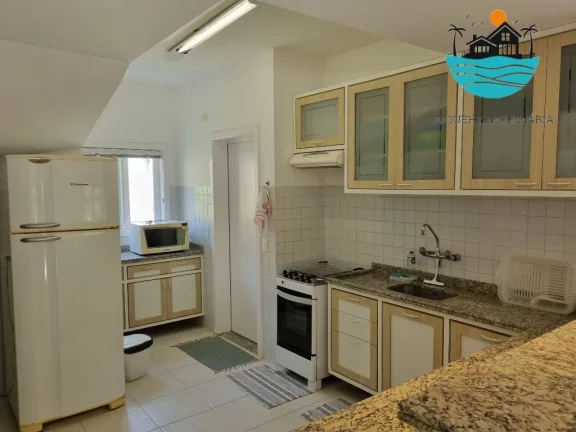 Imagem Aluguel Juquehy Condomínio - Casa em Juquehy com 4 dormitórios, 2 suítes, 150m da praia - Acomodação máx. 8 pessoas | Juquehy Imobiliária.
