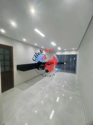Imagem Lindo sobrado à venda localizado no Parque das Nações, Santo André com 3 suítes, 4 vagas, 210 m².