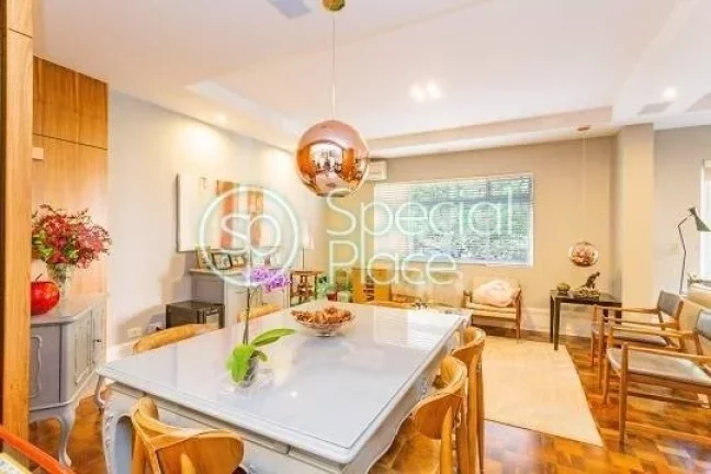 Imagem Apartamento com 154mÂ² no Jardim AmÃ©rica Reformado, modernizado e pronto para morar Living para trÃ...